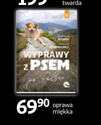 Książka Wyprawy z psem po Polsce promocja w Empik