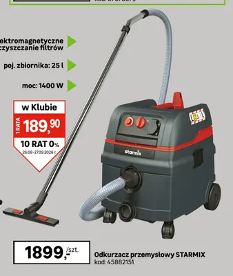 Odkurzacz przemysłowy Starmix promocja w Leroy Merlin