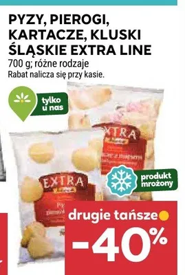 Pyzy, pierogi, kartacze, kluski śląskie extra line promocja w Stokrotka
