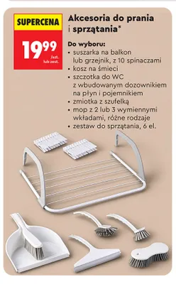 Zestaw do sprzątania 6 el. promocja w Biedronka
