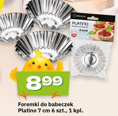 Foremki do babeczek 7cm 6szt promocja w Twój Market