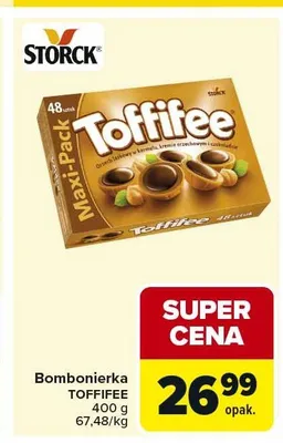 Bombonierka Toffifee Maxi-Pack 48 sztuk promocja w Carrefour Market
