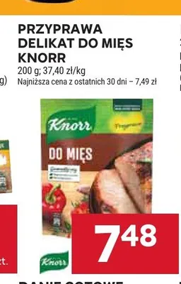 Przyprawa Delikat do mięs Knorr promocja w Stokrotka