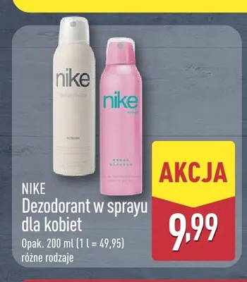 Dezodorant w sprayu dla kobiet Nike promocja w Aldi