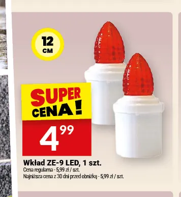 Wkład ZE-9 LED promocja w Twój Market
