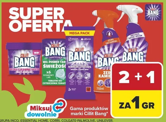 Produkty marki Cillit Bang promocja w Carrefour Market