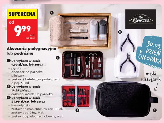 Zestaw do pielęgnacji obuwia 6 el. The Barb'Xpert promocja w Biedronka