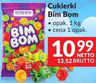 Cukierki Bim Bom Roshen promocja w Makro