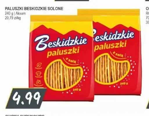 Paluszki Beskidzkie solone promocja w Słoneczko