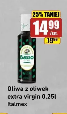 Oliwa z oliwek extra virgin Basso promocja w API Market