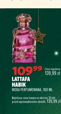 Woda perfumowana Lattafa Habik promocja w Drogerie Natura