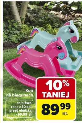 Koń na biegunach promocja w Carrefour