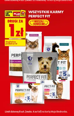 Karma dla kota Perfect Fit Sensitive promocja w Biedronka
