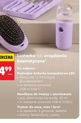 Trymer do nosa uszu i brwi Hoffen promocja w Biedronka