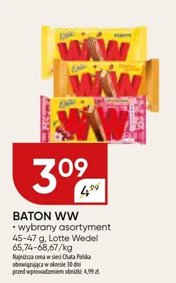Baton WW promocja w Chata Polska