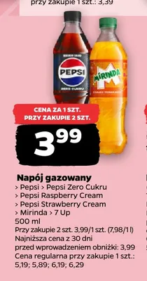 Napój gazowany Pepsi promocja w Netto