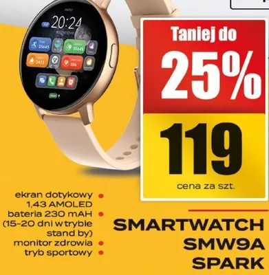 Smartwatch promocja w Supeco