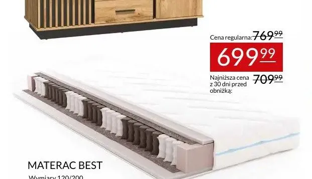 Materac BEST promocja w Abra Meble