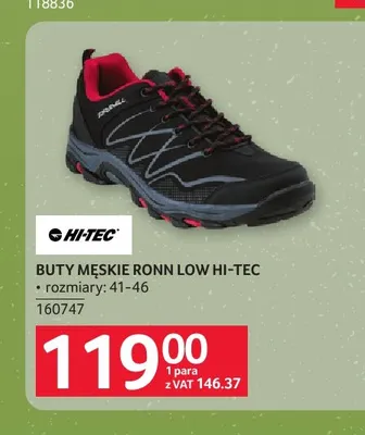 Buty męskie Ronn Low Hi-Tec promocja w Selgros