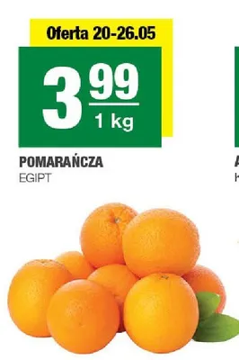 Pomarańcza Egipt promocja w SPAR