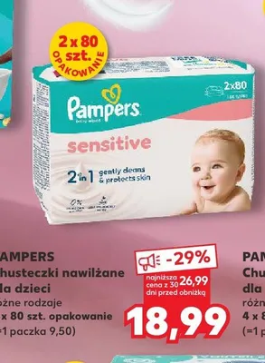 Chusteczki nawilżane LIFE BABY'S SENSITIVE promocja w Kaufland