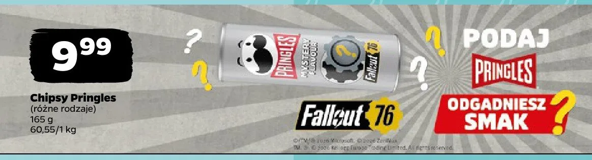 Chipsy (różne rodzaje) promocja w Netto
