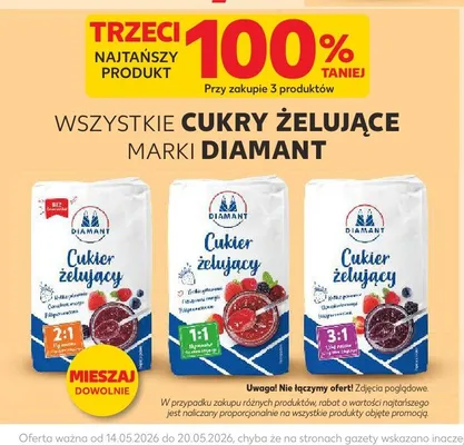 Cukier żelujący 2:1 Diamant promocja w Kaufland