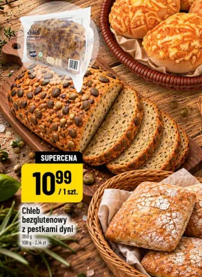 Chleb bezglutenowy z pestkami dyni promocja w POLOmarket