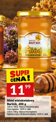 Miód wielokwiatowy Sądecki Bartnik promocja w Twój Market
