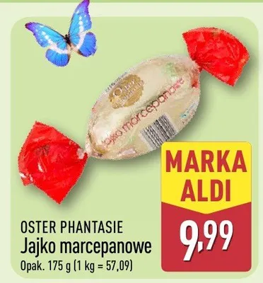Jajko marcepanowe promocja w Aldi