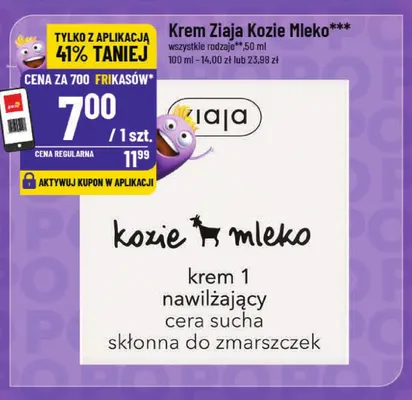 Krem Ziaja Kozie Mleko promocja w POLOmarket