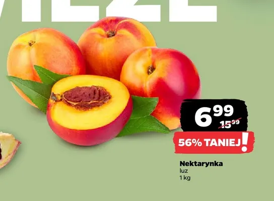 Nektarynki promocja w Netto