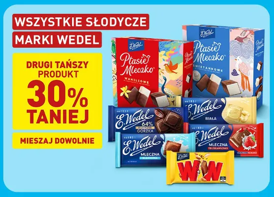 Czekolada mleczna klasyczna E.Wedel promocja w Aldi