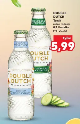 Tonik Double Dutch Skinny Tonic Water promocja w Kaufland