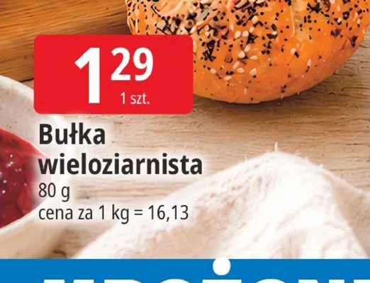 Bułka wieloziarnista promocja w Leclerc