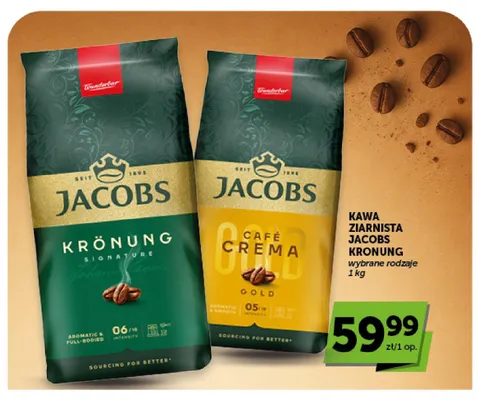 Kawa ziarnista Jacobs Krönung Signature promocja w ABC
