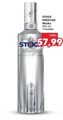 Wódka STOCK PRESTIGE 40% alk. promocja w Kaufland