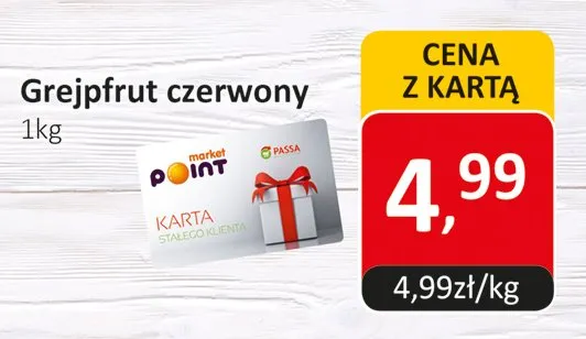 Grejpfrut czerwony promocja w Market Point