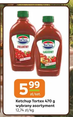 Ketchup Tortex promocja w Gama