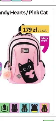 Plecak St.Right Pink Cat St. Right promocja w Empik