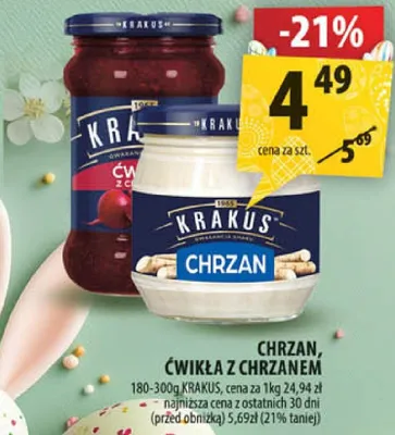 Chrzan, Ćwikła z chrzanem promocja w Arhelan