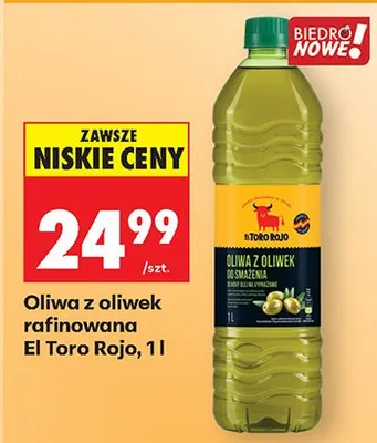 Oliwa z oliwek rafinowana promocja w Biedronka