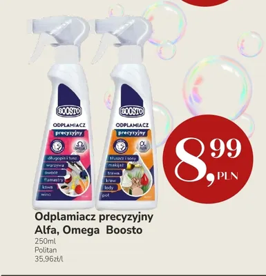 Odplamiacz precyzyjny Omega Boosto promocja w Market Point
