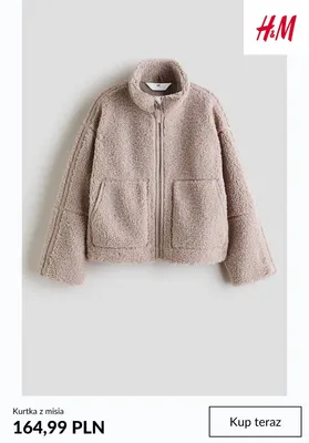 Kurtka z misia H & M promocja w H&M