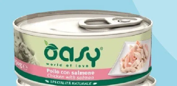 Karma dla psa Oasy kurczak z łososiem promocja w Aquael zoo