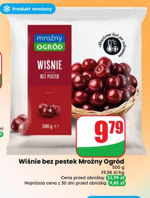 Wiśnie bez pestek Mroźny Ogród promocja w Dino