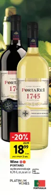 Wino Portarei promocja w Intermarche