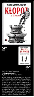Książka Kłopot z Zełenskim Zbigniew Parafianowicz Wydawnictwo Czerwone i Czarne oprawa miękka promocja w Empik