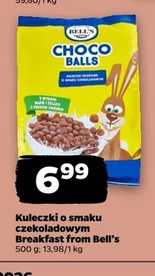 Kuleczki o smaku czekoladowym Choco Balls Bell's promocja w Netto