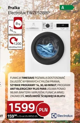 Pralka Electrolux EWZF528BP promocja w kakto.pl